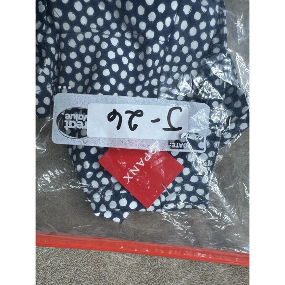 SPANX Women Navy Pantited Dot Sunshine 4" Shorts Size M,NEW - Picture 15 of 15